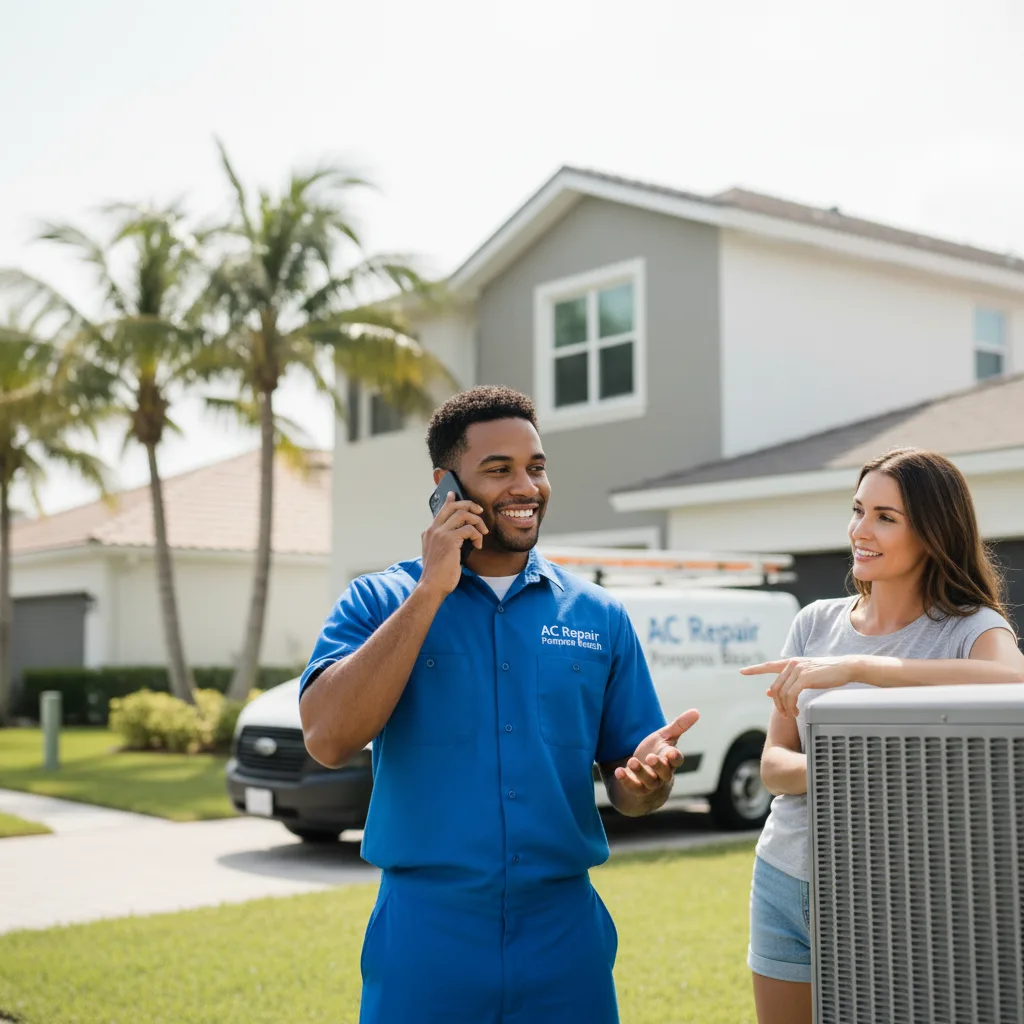AC Repair Pompano Beach customer support in Hico
